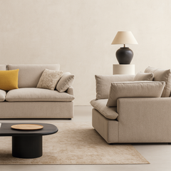 Solandra Fabric Sectional Sofa