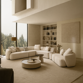 Lewis Fabric Sectional Sofa