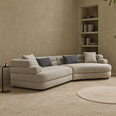 Axen Fabric Sectional Sofa