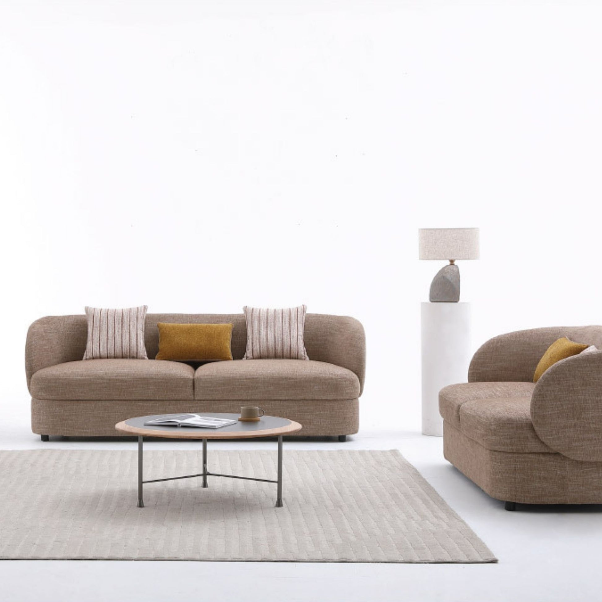 Tundra Fabric Sectional Sofa