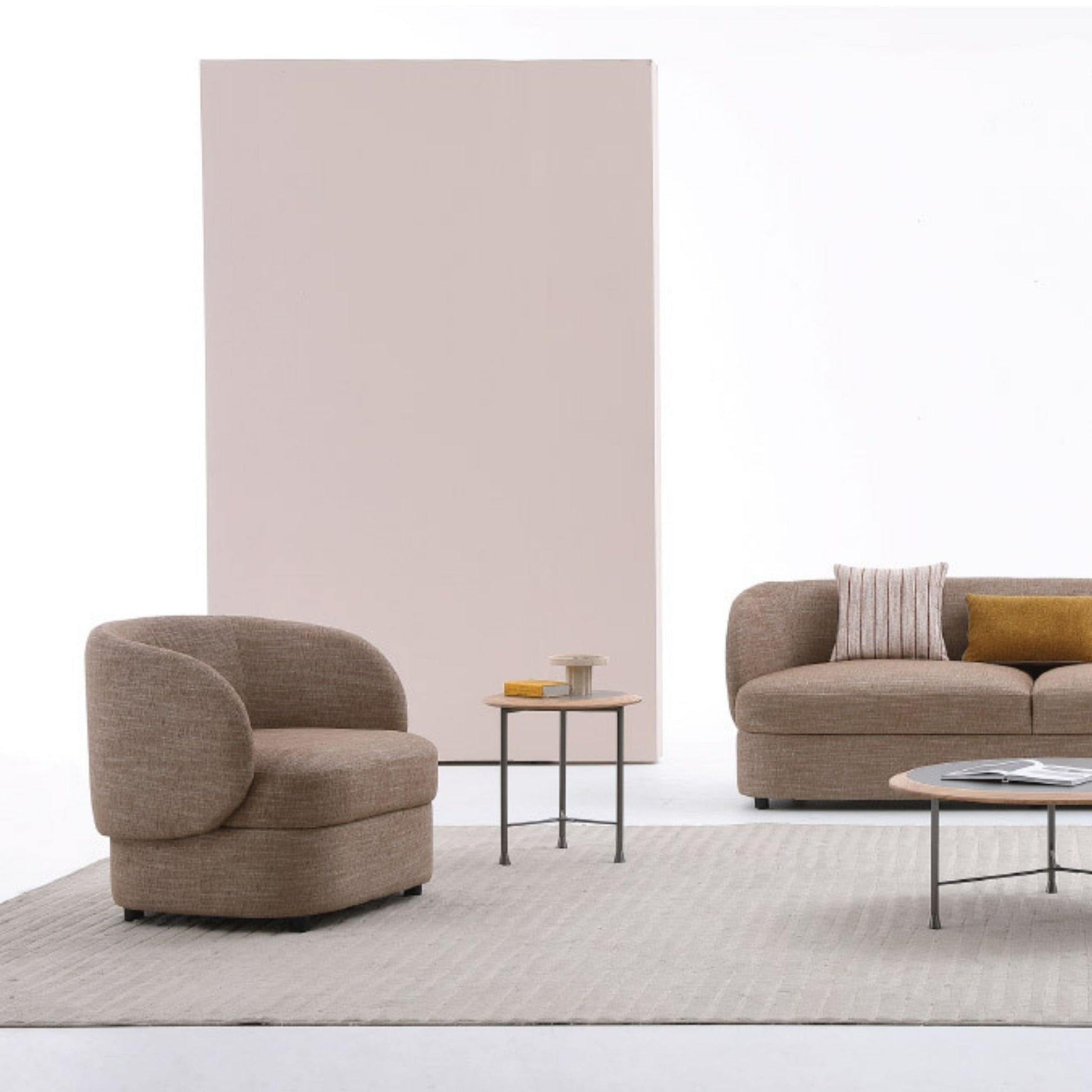 Tundra Fabric Sectional Sofa