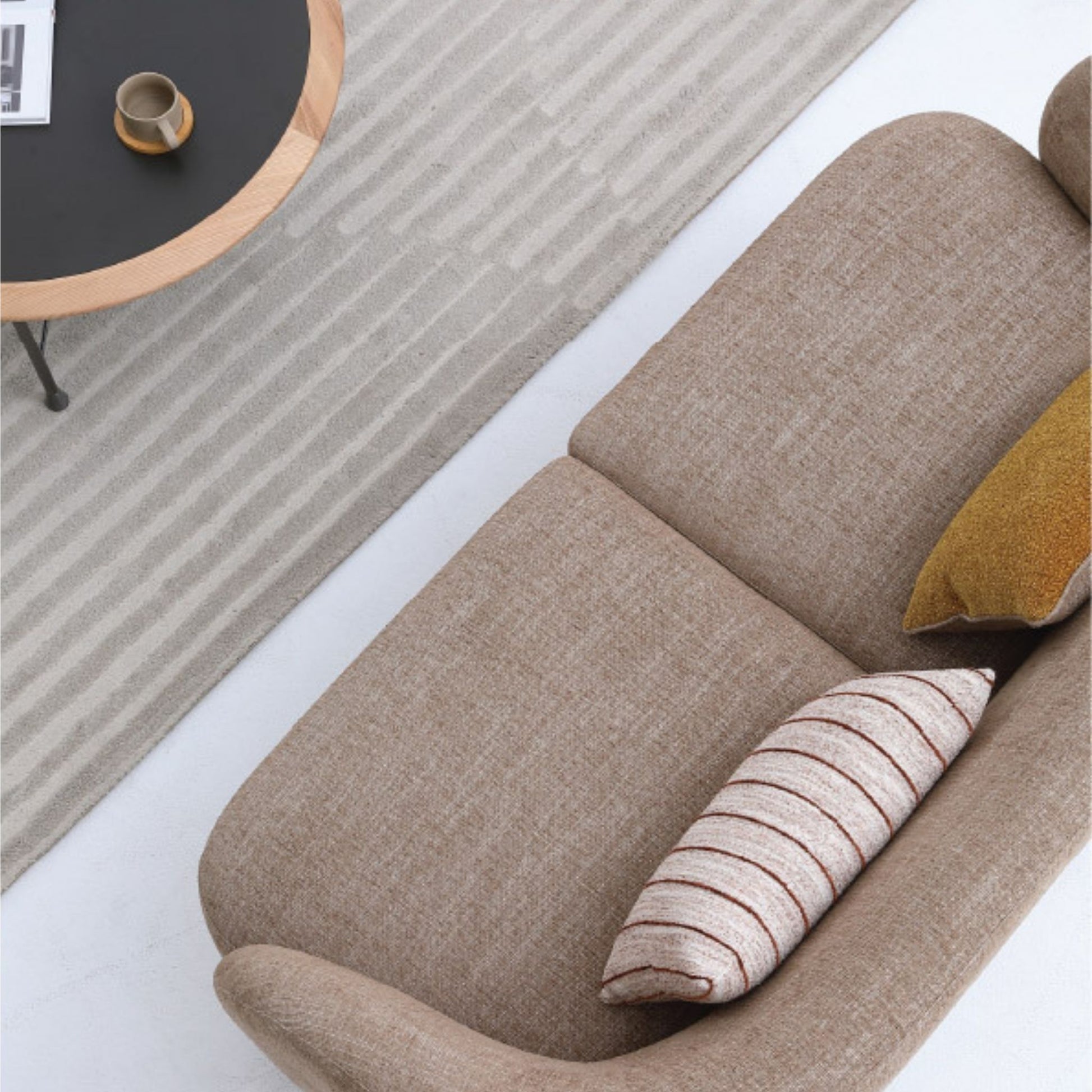 Tundra Fabric Sectional Sofa