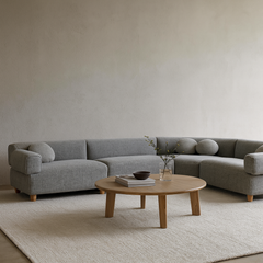 Azalea Fabric Sectional Sofa