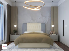 Randy Belgium Fabric Bed Frame (Water Repellent)