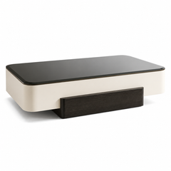 Rovellan Glass Coffee Table