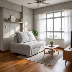 Solaro Fabric Sofa Bed