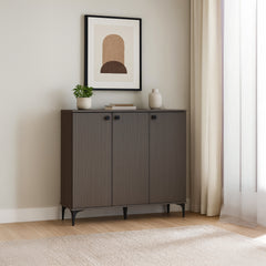 Stilo 3 Door Shoe Cabinet (119cm)