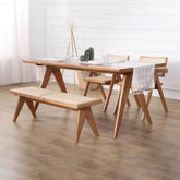 Megafurniture | Delora Wooden Dining Table (180cm) | Dining Table