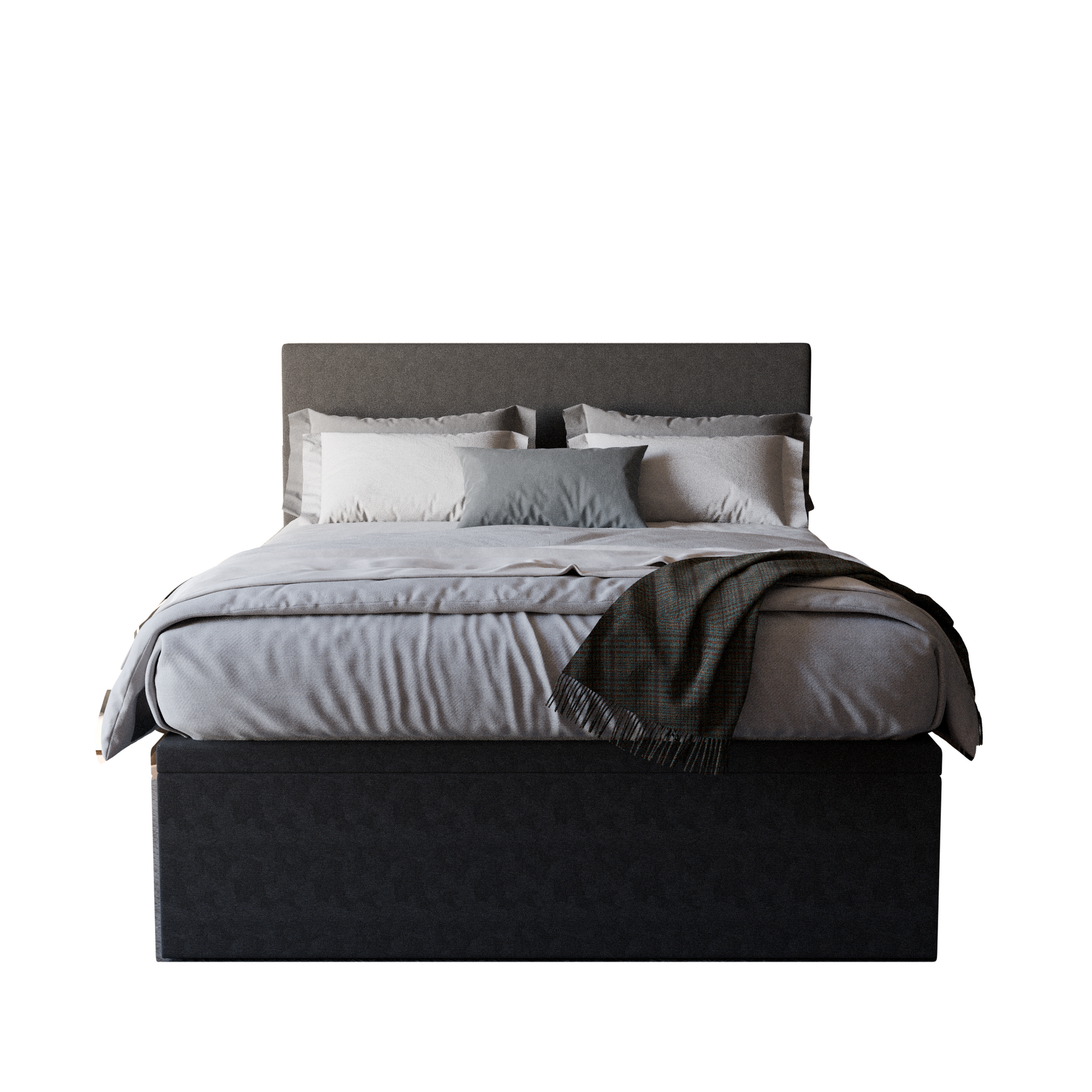 Manovel Fabric Storage Bed (Water Repellent)