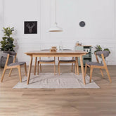 Megafurniture | Galen Wooden Extendable Dining Table | Dining Table
