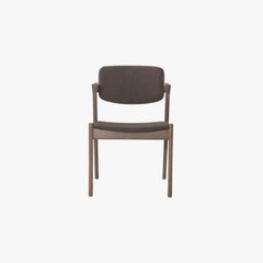 Megafurniture | Gemma Brown Fabric Wooden Dining Chair | Dining Chair