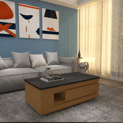 Cassian Wooden Coffee Table