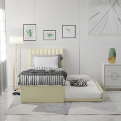 Vicky Faux Leather 3 in 1 Pull-Out Bed Frame