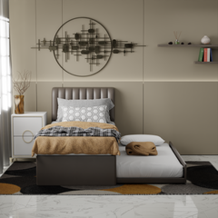 Vicky Faux Leather 3 in 1 Pull-Out Bed Frame