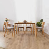 Megafurniture | Leighton Natural Wooden Dining Table | Dining Table