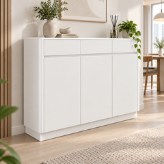 Ilviano 3-Door Shoe Cabinet (120.5cm)