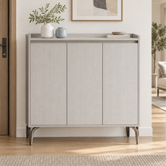 Pavonelle 3-Door Shoe Cabinet