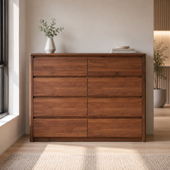 Serellia Wooden Chest of Drawer (8 Drawers)