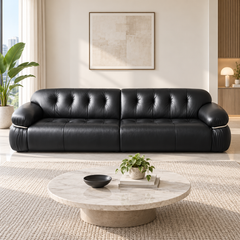 Luviano Leather Sofa