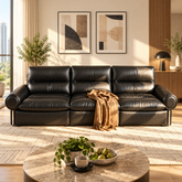 Novessa Genuine Leather Sofa