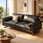 Orlivo Leather Sofa
