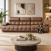 Veylora Leather Sofa