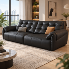 Ravelloir Leather Sofa