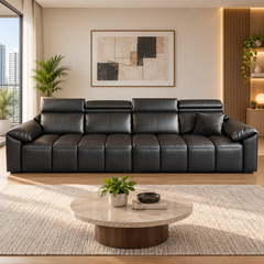 Aviorra Leather Sofa