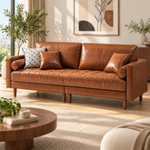 Tovrano Leather Sofa