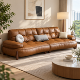 Elvaneo Leather Sofa