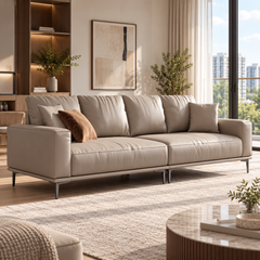 Velcira Leather Sofa