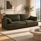 Alcorra Leather Sofa