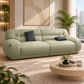Elvierra Leather Sofa