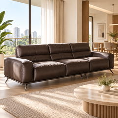 Ravessael Leather Sofa
