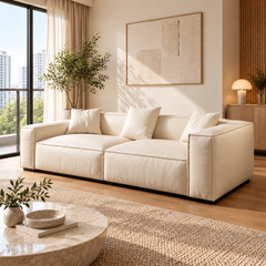 Morcira Leather Sofa