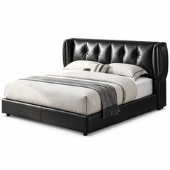 Velcanto Leather Bed Frame