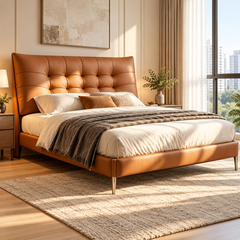 Morlanto Leather Bed Frame