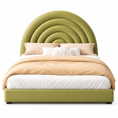 Torzelle Faux Leather Bed Frame (Queen Size)