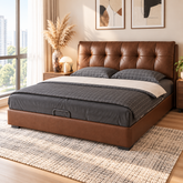 Dalmivra Leather Bed Frame