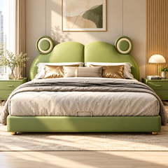 Osvienna Leather Bed Frame