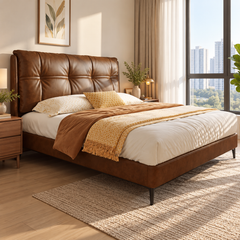 Edrivano Leather Bed Frame
