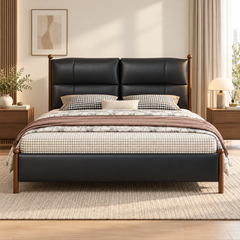 Brenlora Leather Bed Frame