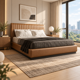 Talveris Leather Bed Frame