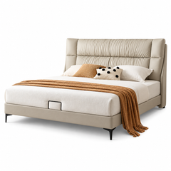 Fervano Leather Bed Frame