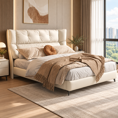 Benovra Leather Bed Frame