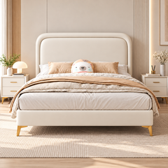 Zanvella Leather Bed Frame