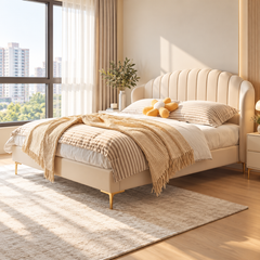 Dovrisa Leather Bed Frame