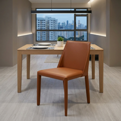 Urvion Genuine Leather Dining Chair