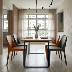 Urvion Genuine Leather Dining Chair