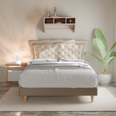 Cresson Faux Leather Bed Frame